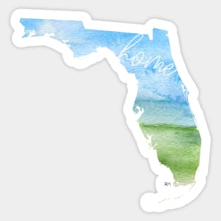 Florida Home State Sticker